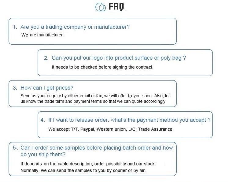 Manufacture Best Price 3D-Fb Foam PE Insulation RF Coaxial Cable for Communication