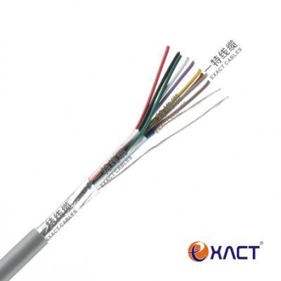 10x0.22mm2 Shielded Stranded TCCAM conductor PVC Insulation and Jacket CPR Eca Alarm Cable