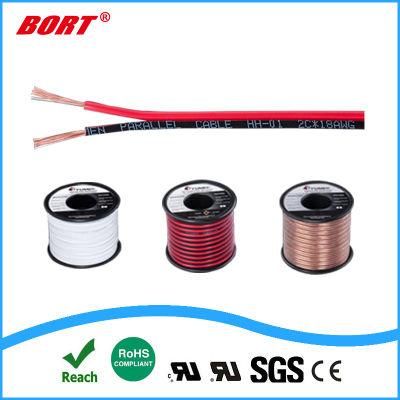 UL2468 Red Black Wire - 2 Conductors 18 Gauge Stranded Wire