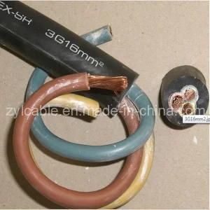 Rubber Insulated Copper Conductor Submersible Flat Rubber Cable