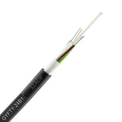 Loose Tube Metallic Type Optic Fibre Cable GYFTY Optic Fiber Outdoor Fiber Cable Optic