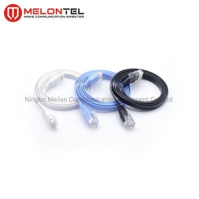 Cat. 5e Cat. 6 Ethernet Flat Cable RJ45 Connector LAN Cable with Boot