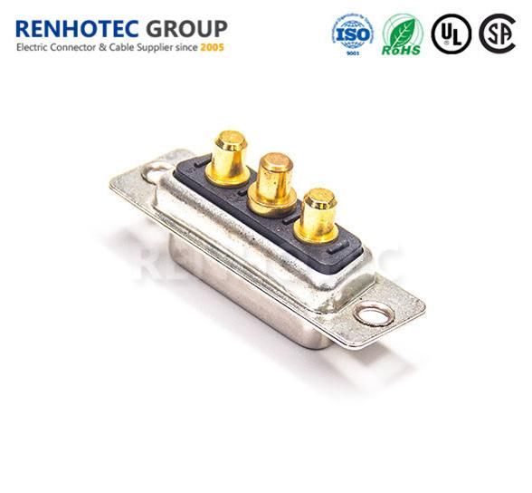 High Voltage Straight 3V3 Male D Sub Connector Types