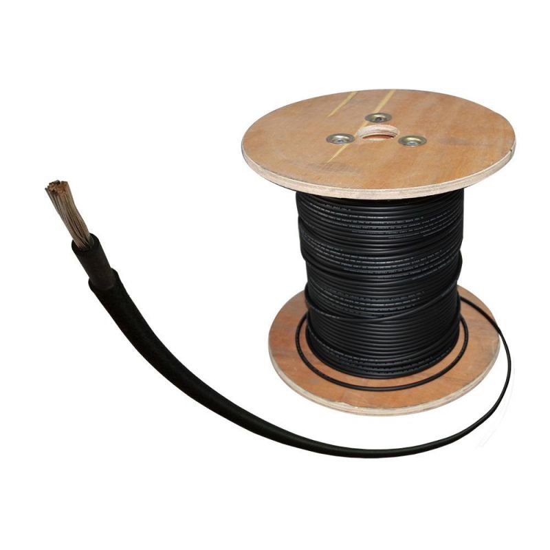 12AWG 2000V Black Solar Wire Anti-UV Long Life Time with UL 4703 Approved