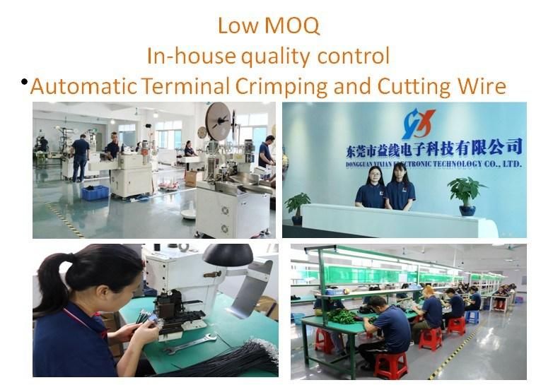 OEM&ODM Service Factory Provide Jst Origainal Connector Wire Harness with Automatic Wire Cutting Machine