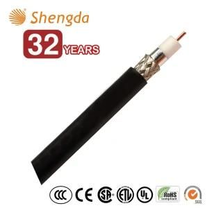 Outdoor Cable Rg11 CCS 90%, CCA/Al Braided Coaxial Cable Rg11