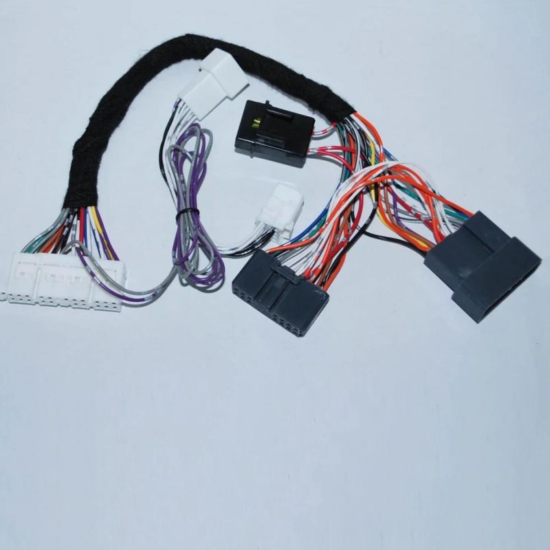 Male to Female Custom 2 Pin Window Wire Harness