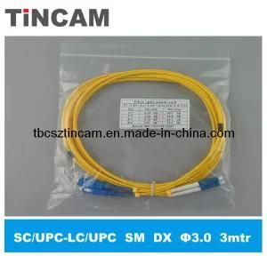 Sc/Upc to Sc/Upc &amp; LC/Upc &amp; FC/Upc Fiber Optic Patch Cord