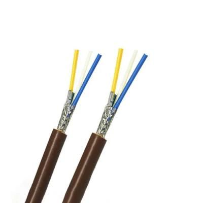UL2725 Bare Copper Conductor PVC Insulation Flexible Multi Core Shielded UL Cable