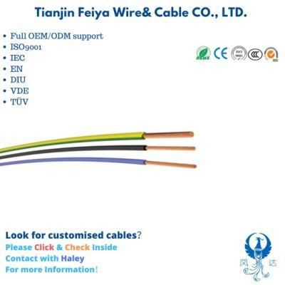 PVC H07rn-F Fly W Flry-B 2.5mm2 PVC Insulated Copper Auto Wire Aluminium Cable Control Cable Electric Cable Waterproof Rubber Cable