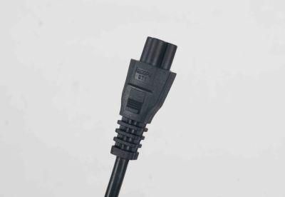 Imq 3 Lead Italy Pin Plug IEC Connector C5 Cable for Adapter