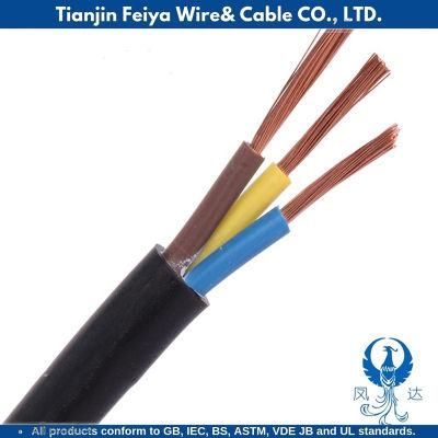 H05bb-F/H07bb-F Tinner Copper Conductor Rubbers Insulated and Sheathed Control Electric Wires