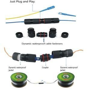 Plug and Play Single Mode 1 Core Fiber Optic Cables with Sc Connector