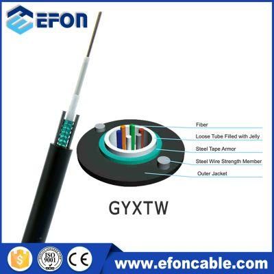 Uni Tube Steel Armor Singlemode 12core Optical Fiber Cable