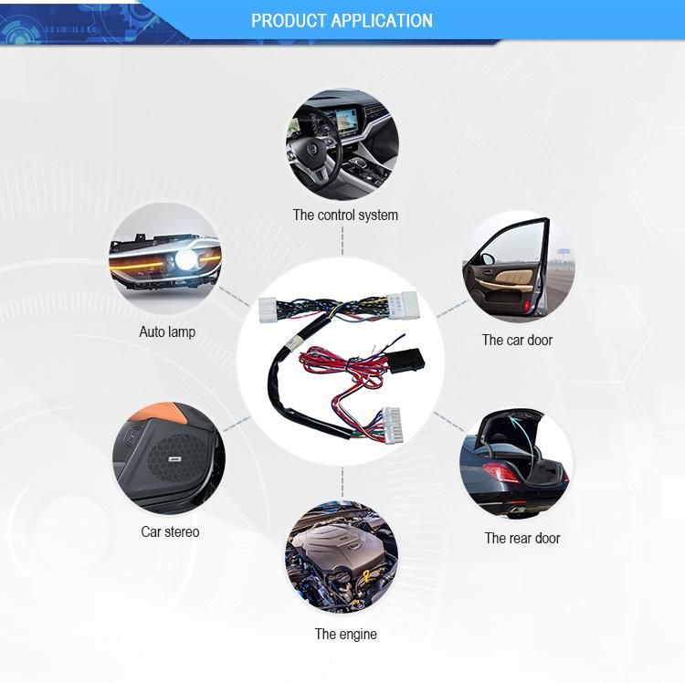 Factory Custom Automotive Wire Harness for KIA