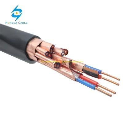 En50228-7 LSZH Twisted Pair Individual &amp; Overall Screen Instrument Cable