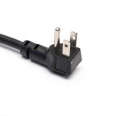 3 Pin Standard Plug NEMA 5-15p UL Approved Us Power Cord