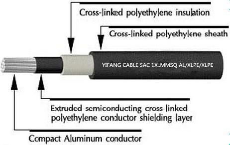 22 Kv XLPE Power Spaced Aerial Cable