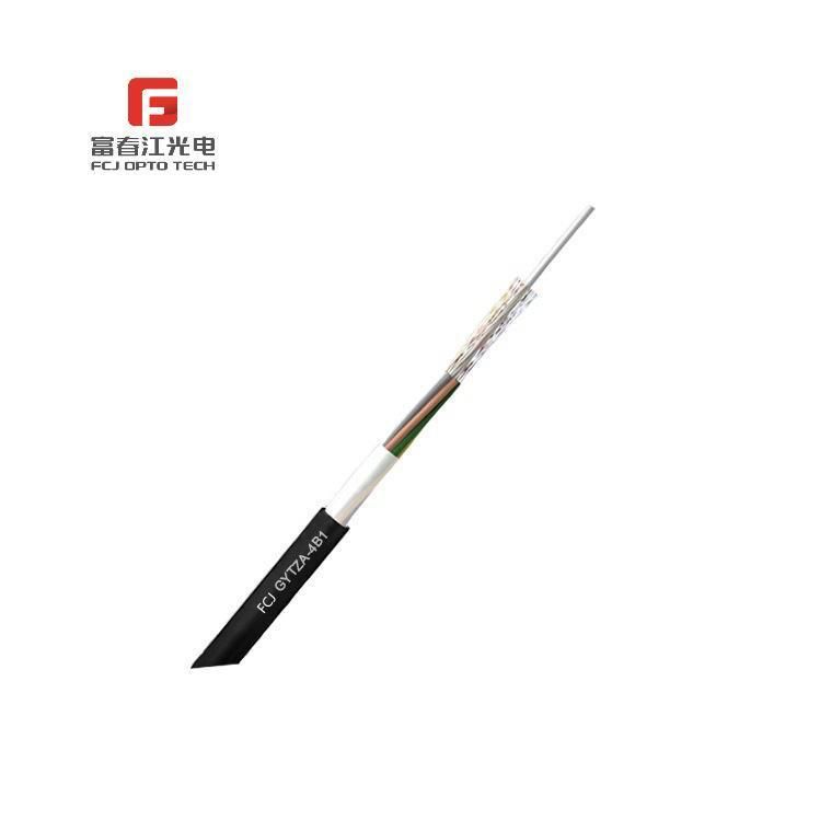 Wooden or as Your Request Aluminum Tape Layer Loose Tube Water-Proof Outdoor Optical Fiber Cable Gytza