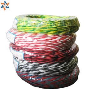Flower Colorful Electrical Wire with Two Core Twisted