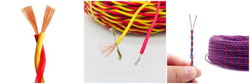 Nyy H05vvf CE Electric Control LSZH Wires Single Multi Core Flexible Copper PVC Insulated Sheathed Rvv/ CCA/H03VV-F Flat Cable