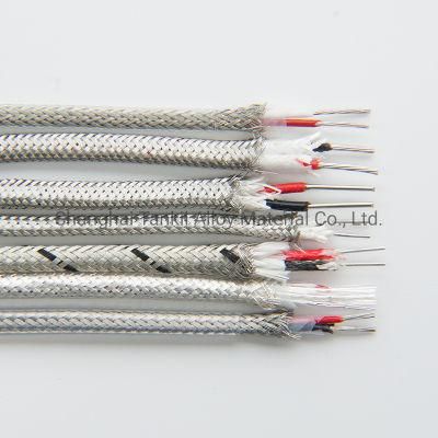 K type chromel alumel thermocouple cable for circulating fluid bed