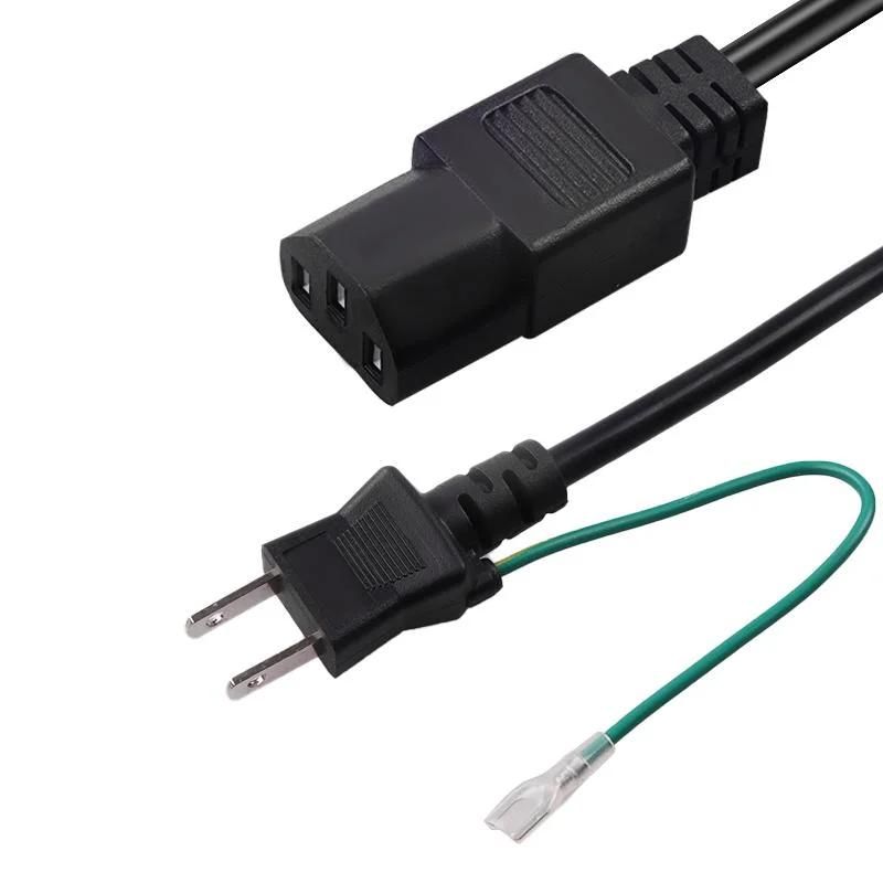 PSE Approval Japan Power Cord with Outer Earthing Wire