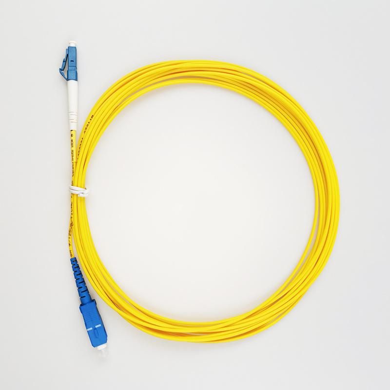 G652A PVC LC/Upc-Sc/Upc Single-Mode Patch Cord