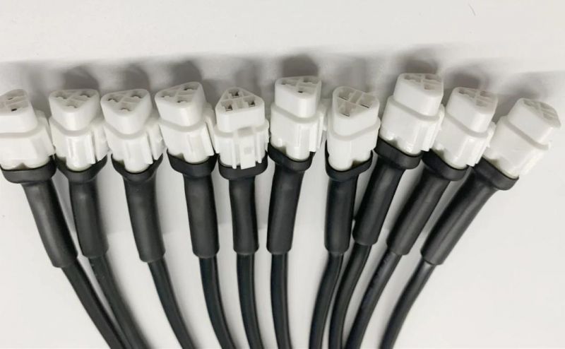 PVC Electronic Wire Harness Cable with 3pin Terminal DJ7031-2-21 for Automobile Power Charger