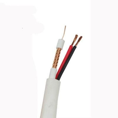 1000FT CCTV Siamese Cable Rg59u with 18/2 Power White Cable