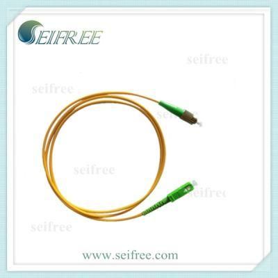 SA Connector Optical Fiber Patchcord for CATV FTTH