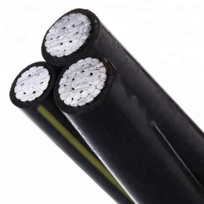 Overhead Aluminum Aerial Bundle Duplex/Triplex Service Drop Cable