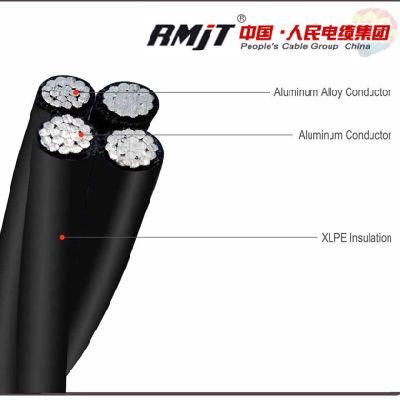 Overhead Aluminum Cable Aerial Bounded Cable 0.6/1kv