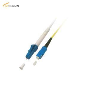 Fiber Optic LC/Sc Singlemode/Multimode Round Wire Optical Fiber Cable