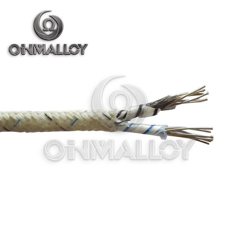 Swg 25 Fiberglass Steel Braid K Type High Temperature Thermocouple Extension Wire