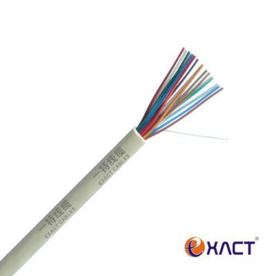 Unshielded 18x0.22mm2 Stranded TCCA conductor PVC Insulation and Jacket CPR Eca Alarm Cable Signal Cable