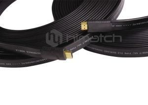 Flat 15m HDMI Cable HDMI 2.0 Support 4K for DLP Projector
