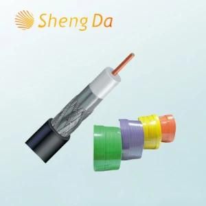 Digital 75 Ohm Communication and Telecom Coaxial Cable RG6