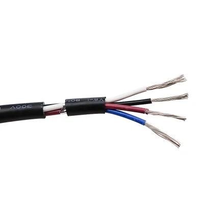 UL2725 Copper Conductor PVC Insulation Multi Core Spiral Shielded Cable for General Wiring