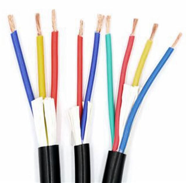 House Control PVC Sheathed Wiring Flexible Copper Stranded PVC Insulation Electrical Cable Electric Wire