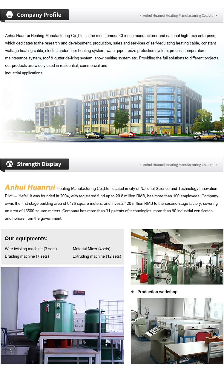 Floor Heat System Floor Wire Underfloor Electric Heating Cable