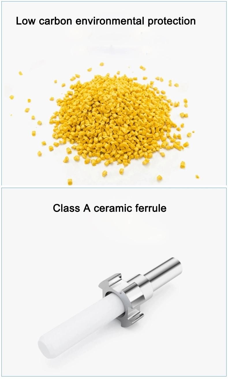 Simplex Round G657A Fiber Tight Buffer 2.0mm 3.0mm Sc/APC Sc/Upc Optical Fiber Cable