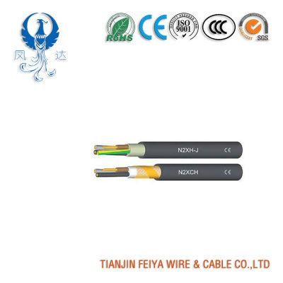 German Standard Industrial Cables N2xh/ N2xch 0.6/1kv Flame-Retardant Halogen-Free Cable for Public Buildings Power Electric Cables