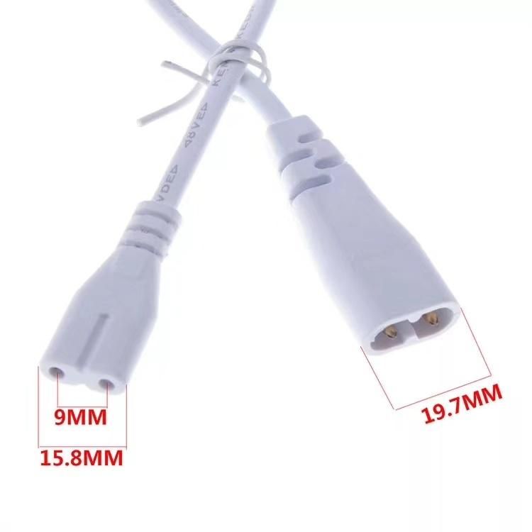 VDE Approval European 3pins Power Plug with Braided Wire