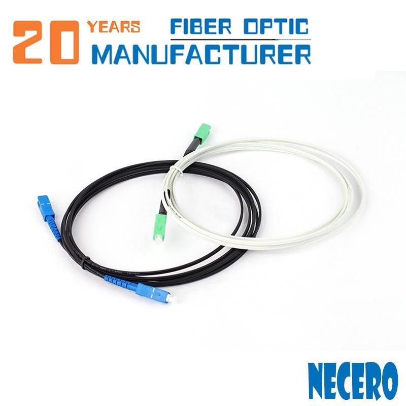 LC/Sc/FC/St Connector Wholesale Fiber Optical Jumper Simplex Duplex Singlemode Multimode mm Om1 Om2 Om3 Om4 Om5 Fiber Optic Patch Cord Cables