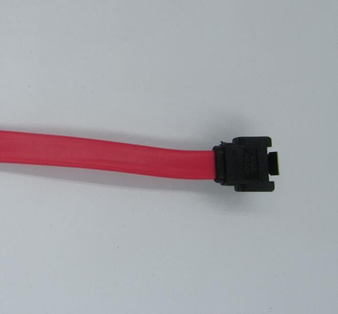 SATA Cable, 7p SATA Two Sides, Right Angle Version