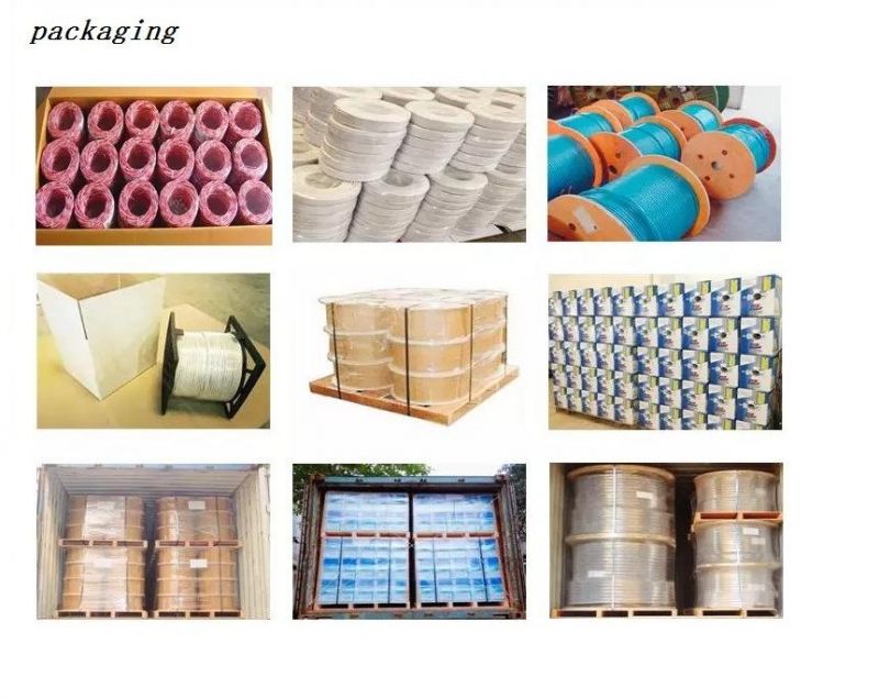 Drop Wire Cable 2*0.5cu+1.3steel Cable/Computer Cable/ Communication Cable/ Drop Wire Cat5e