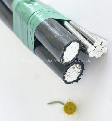 Duplex Triplex Quadruplex Service Drop Cable Aluminum ABC Cable