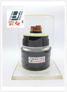 Yjlw03 290/500 Kv XLPE Insulated Corrugated Aluminum Sheathed Polyethylene Sheathed Super High Power Cable