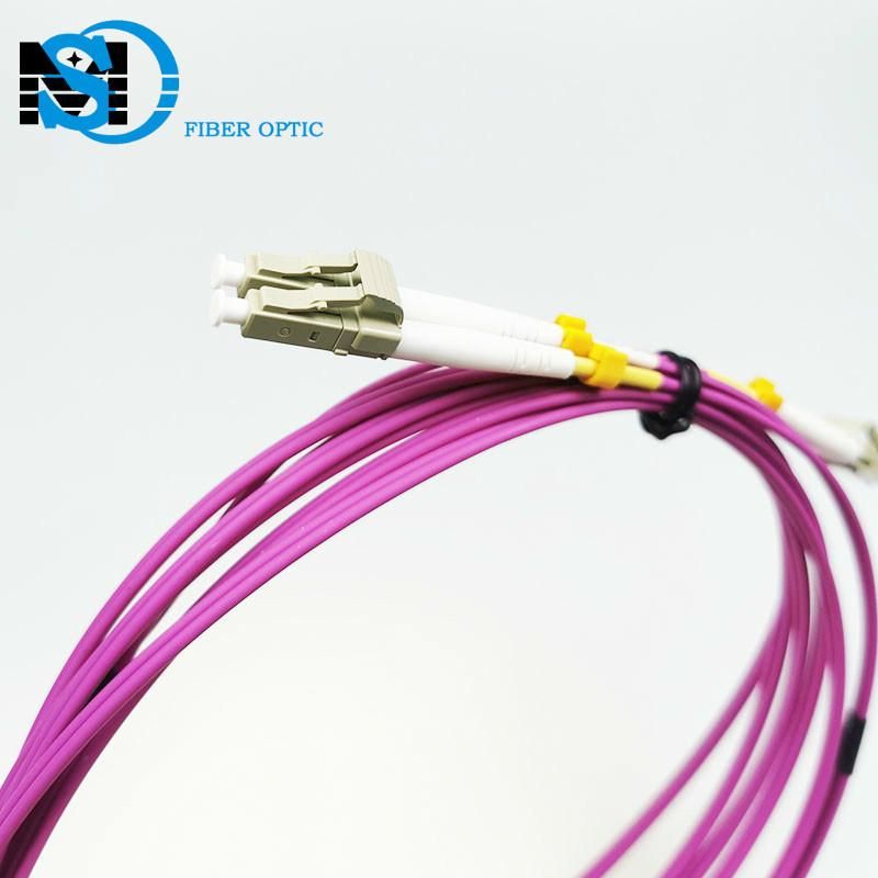 Om4 Duplex 50/125 LC/Upc-LC/Upc Fiber Optic Cable